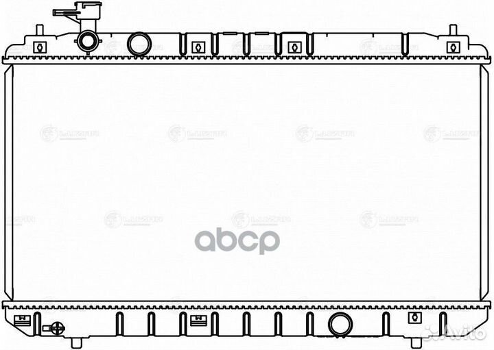 Радиатор охл. Lifan X60 (11) 1.8i M,A (LRc 302