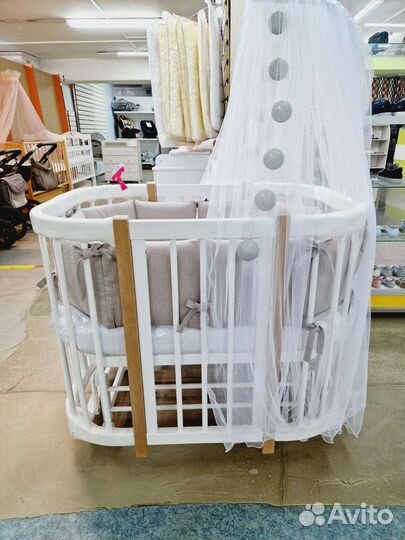 Кроватка трансформер 0- 7 лет