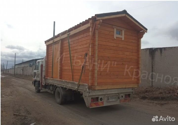 Баня каркасная