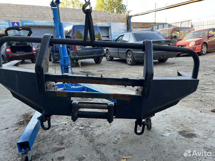 Бампер силовой pajero sport 1