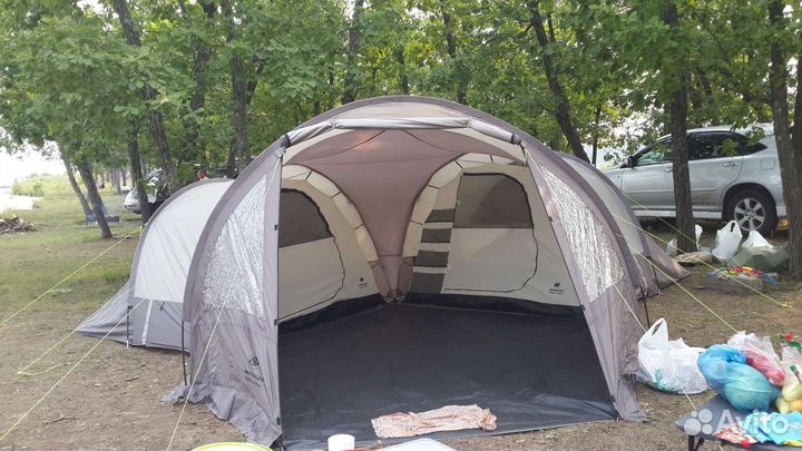 Палатка туристическая 6 местная с тамбуром