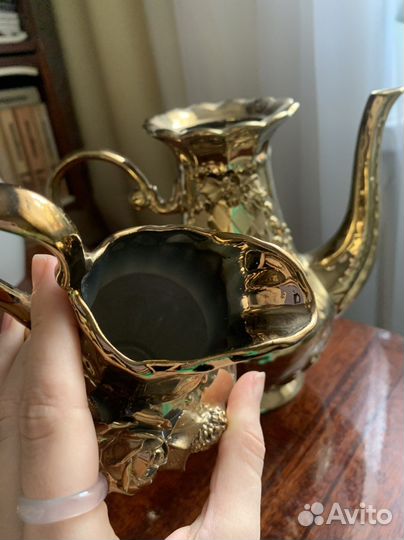 Чайно-кофейный сервиз «Золотая роза»