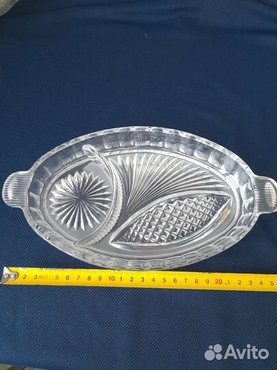 Селедочница стекло