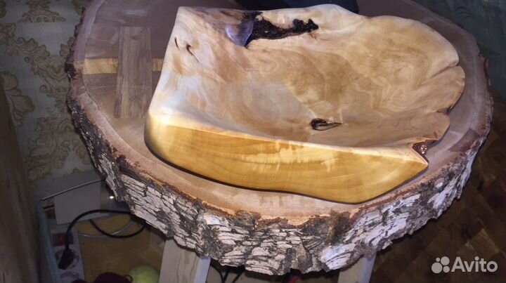 Ваза из сувеля березы