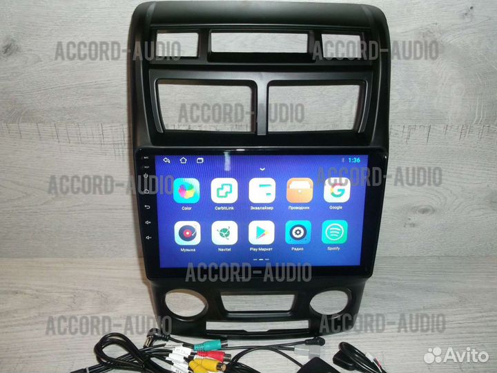 Магнитола Kia Sportage 2 Android 2/32 GPS WiFi