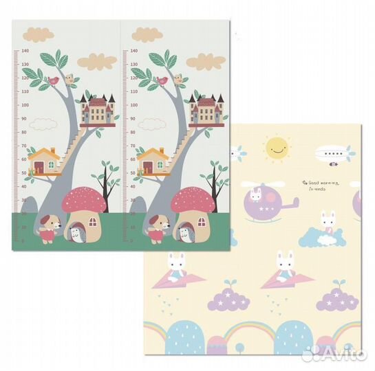 Детский коврик для игр XPE (термоковрик)