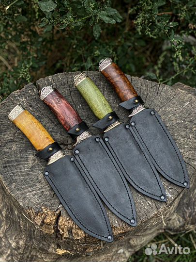 Нож из дамасской стали на подарок