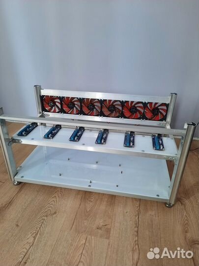 Каркас для майнинг фермы с охлаждением