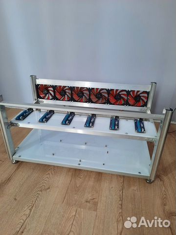 Каркас для майнинг фермы с охлаждением