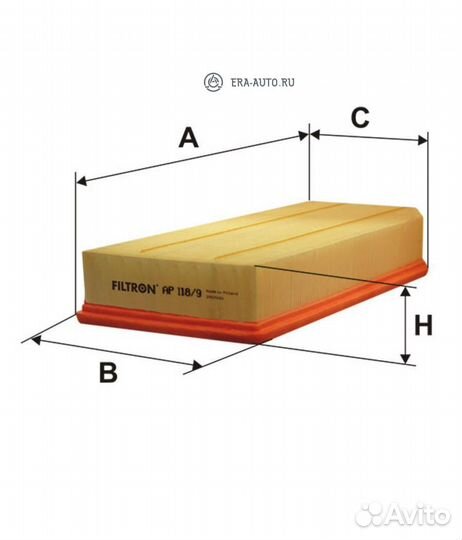 Filtron AP1189 Фильтр воздушный