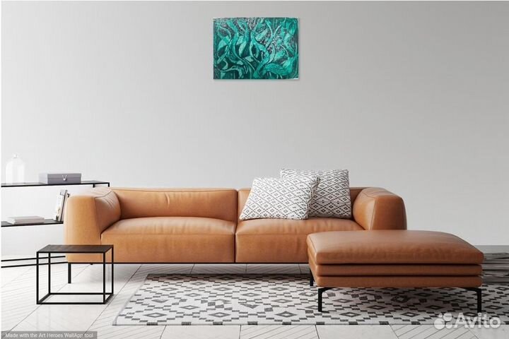 Картина акрилом Тропики