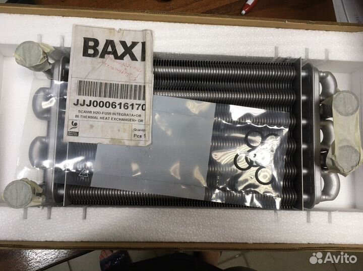 Теплообменник битермический baxi/616170