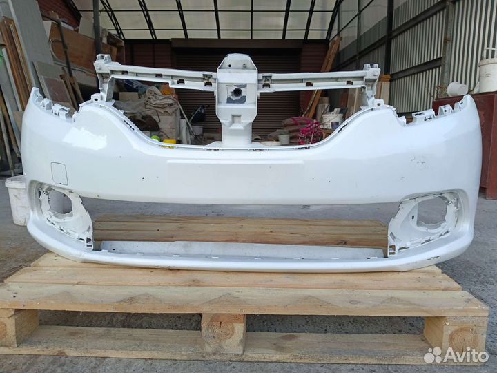 Бампер передний renault logan 2