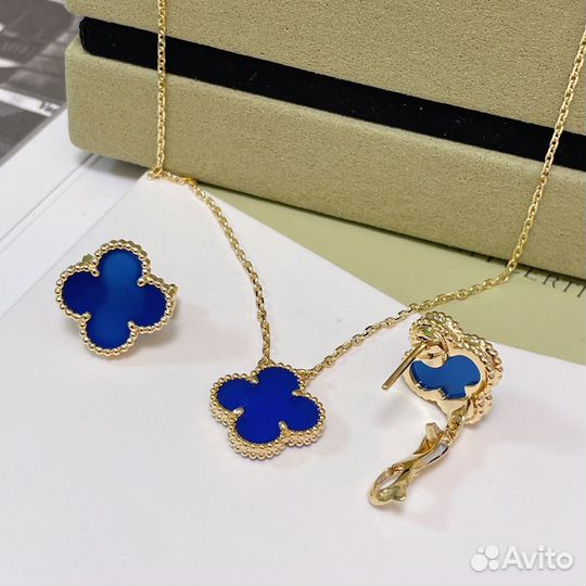 Van cleef набор из золота 750 пробы