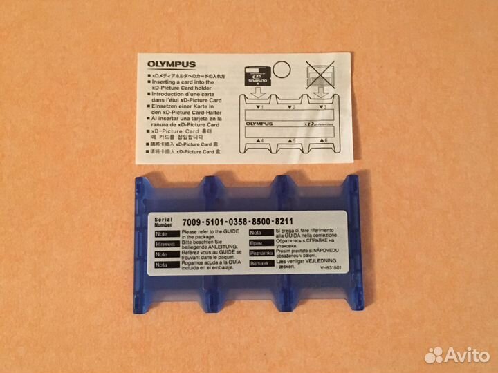 Накопитель для карт памяти Olympus (новый)