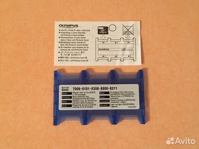 Накопитель для карт памяти Olympus (новый)