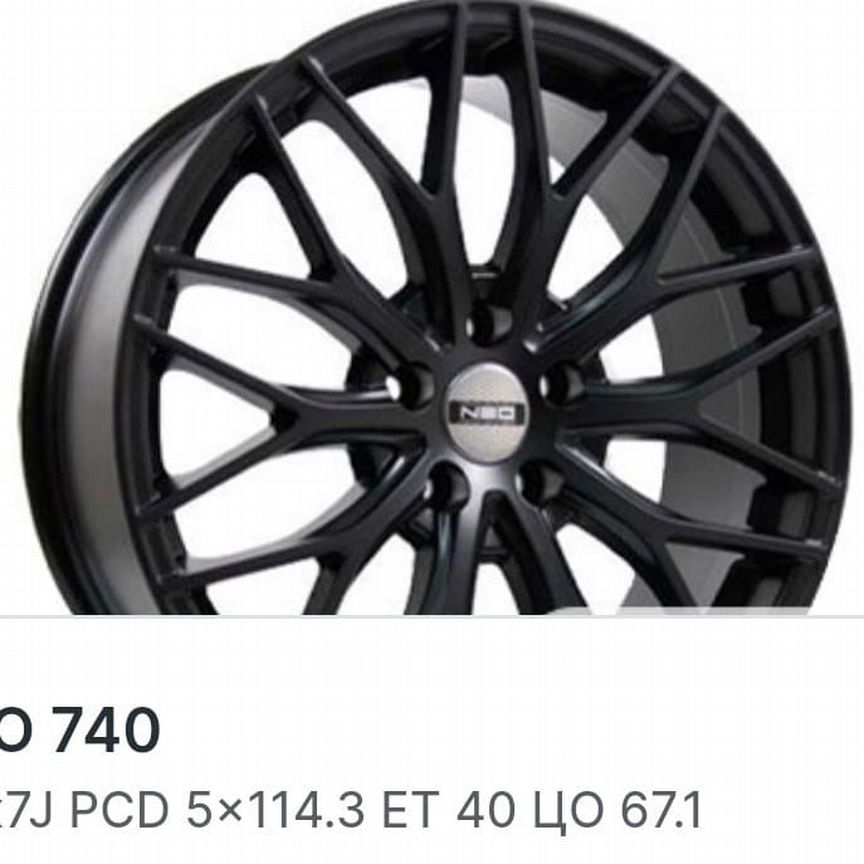 Литые диски Neo 740 7×R17 5×114.3