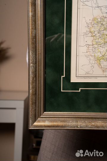 Старинная карта Пензы