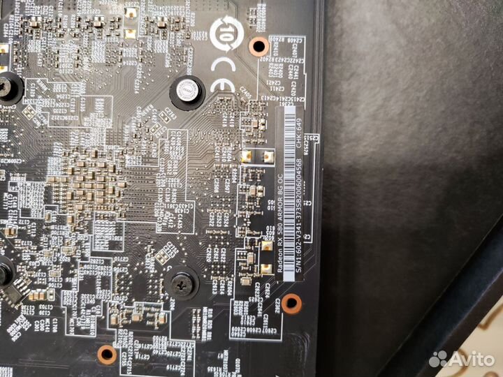 Видеокарта rx580 8gb