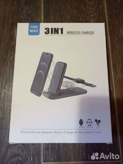 Беспроводное зарядное устройство (новое)
