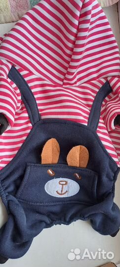 Толстовка с капюшоном для собачки