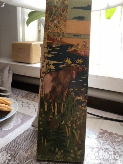 Деревянное панно СССР