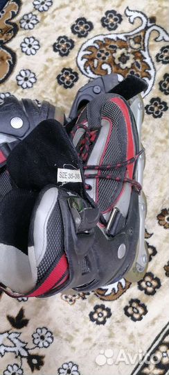 Роликовые коньки детские раздвижные