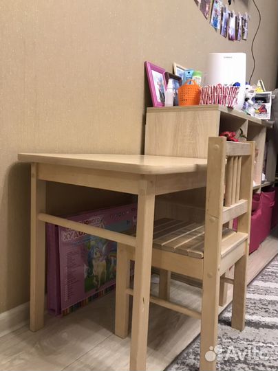 Детский стол и стул