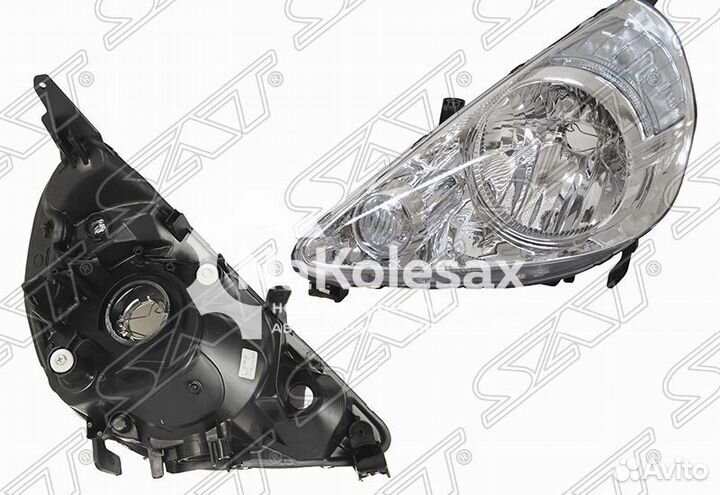 Фара honda FIT 01-07 LH 5D хром