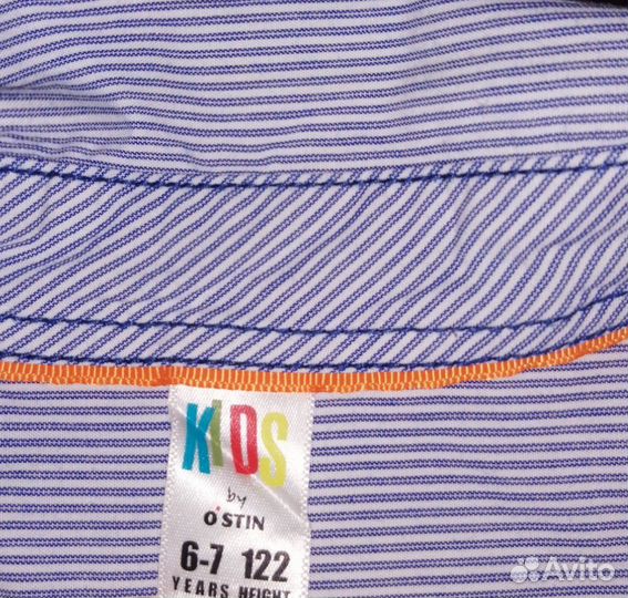 Рубашка летняя для мальчика 122