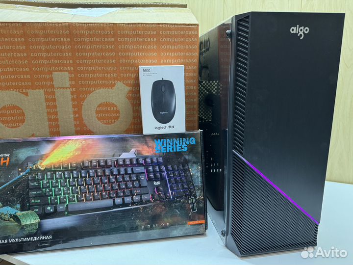 Игровой компьютер в сборе