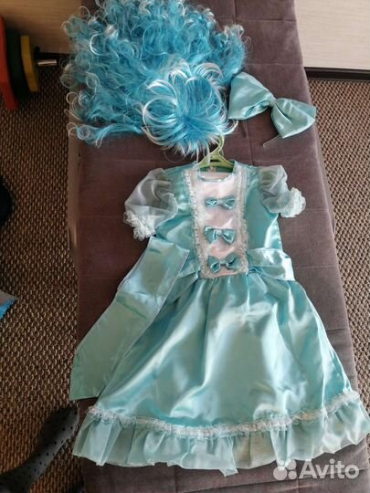 Новогодний костюм Мальвина на 98-128 см