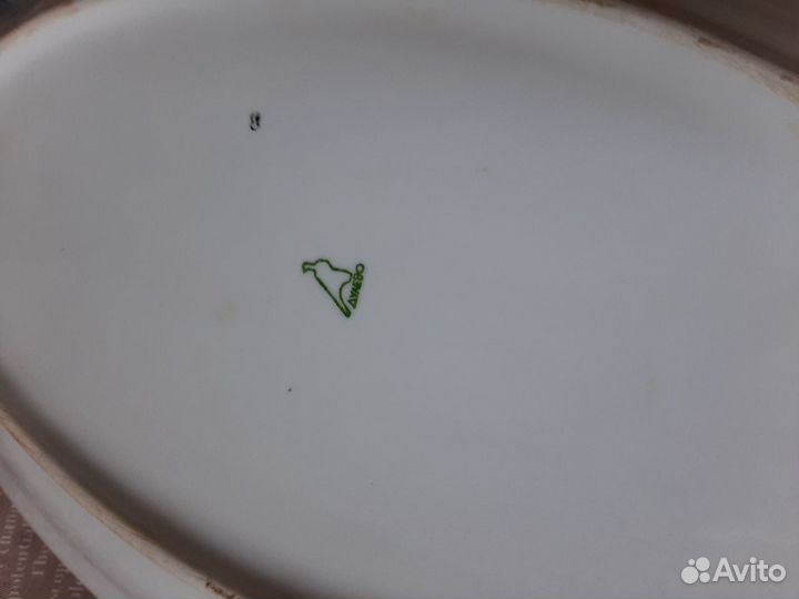 Овальные блюда СССР сервировочные 2 штуки