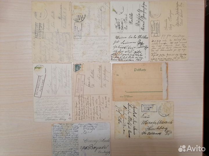 Открытки и почтовые карточки. Германия. 1927-1943