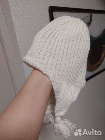 Шапка на девочку 5-7 лет