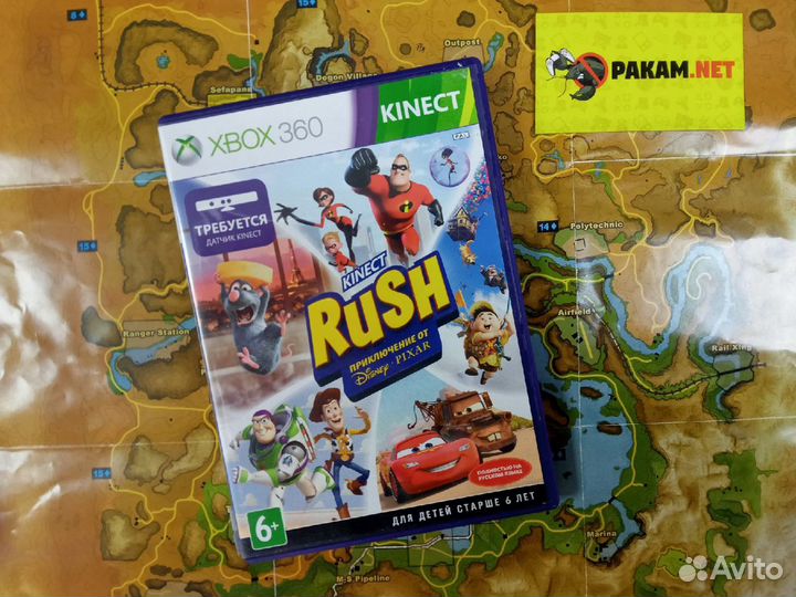 Игра Kinect Rush(только для Kinect) Xbox 360