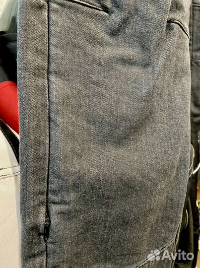 Мото джинсы Starks черные 3ATex размеры