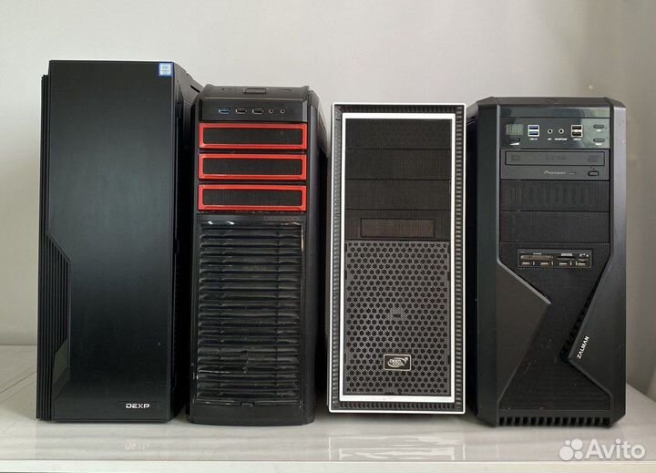 Корпуса для компьютеров DeepCool / Zalman / Dexp