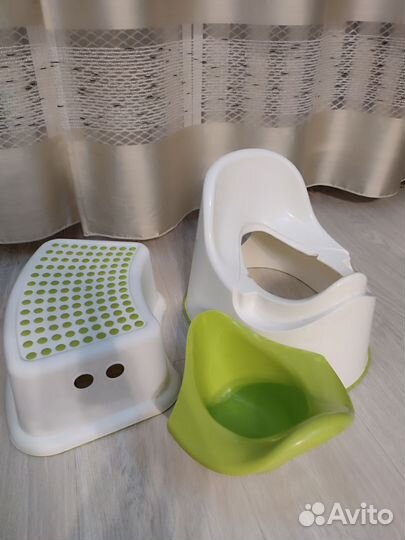 Горшок и подставка Икеа