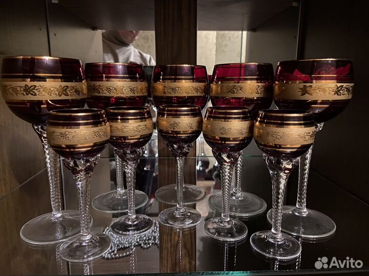 Набор бокалы и рюмки