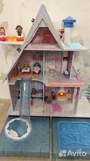 Домик для Лол с куклами