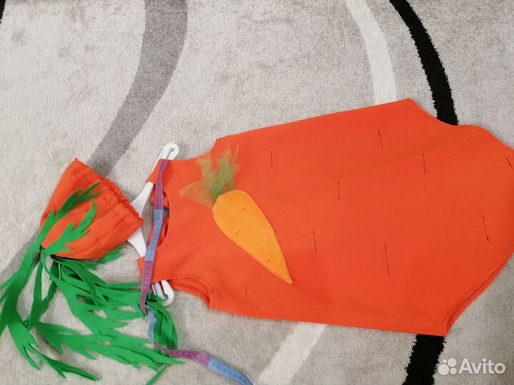 Костюм моркови