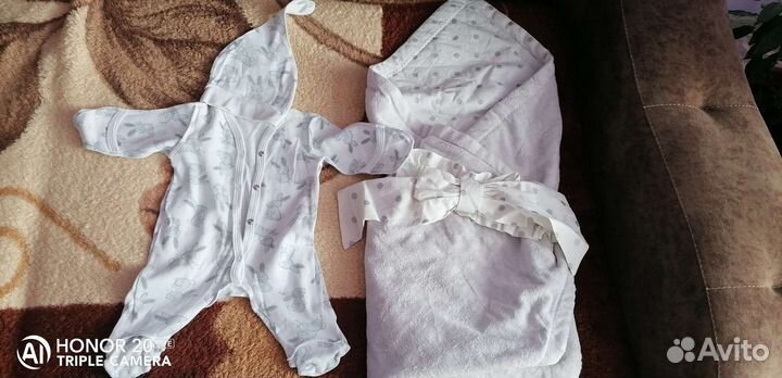 Конверт на выписку летний комплект