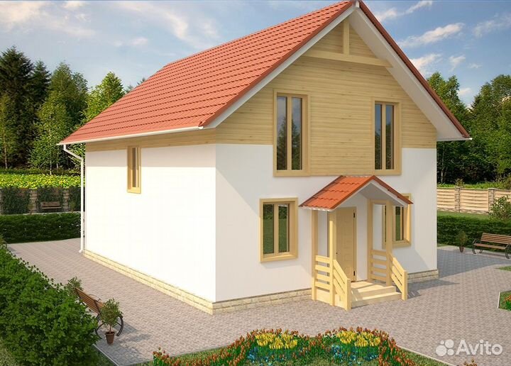 Проекты домов для ипотеки и строительства - 135 м2