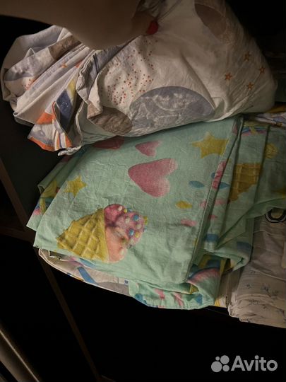 Постельное белье в детскую кроватку