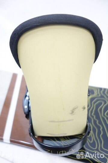 Сноуборд zuma deepfried 146 см + крепления