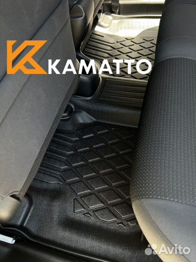 Ковры в салон Kamatto 3D Honda Shuttle 2015-2022