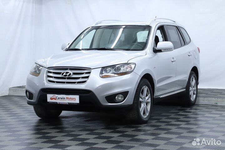 Hyundai Santa Fe 2.2 AT, 2011, 167 500 км
