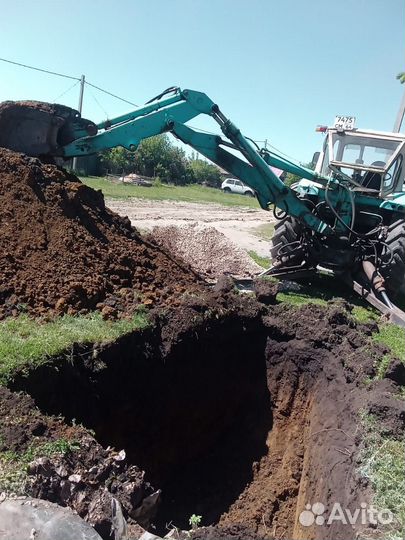 Услуги экскаватора