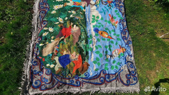 Ковёр на стену ручной работы